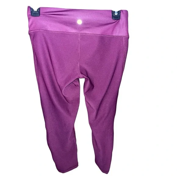 2/$20 🩷 90 Degree by Reflex Women’s Mesh Panel Activewear Leggings SIZE S PURPLE - Picture 4 of 7
